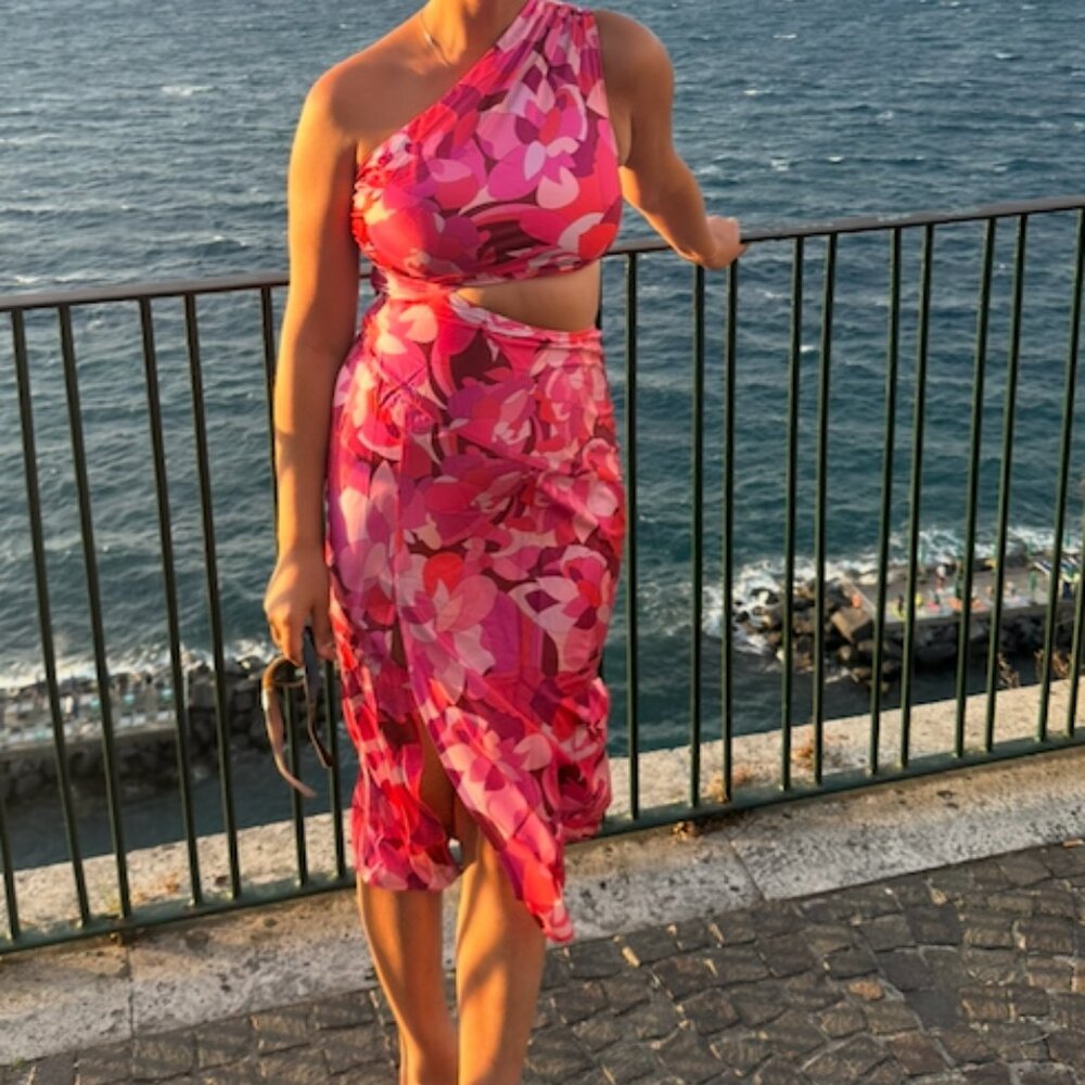 Fashion Midi Dress Hello Molly Pink